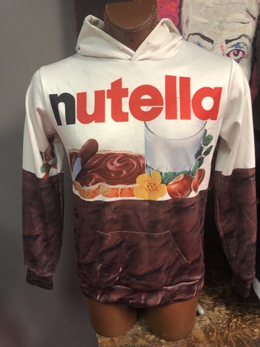 Felpa nutella bianca - nutella, marrone