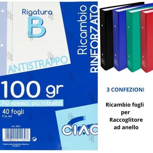 Ricambi fogli forati - 3,