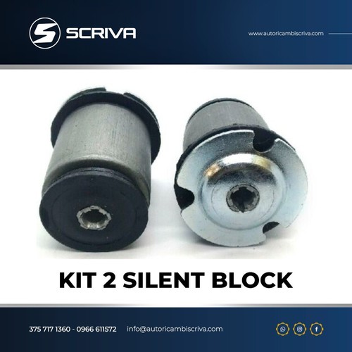 Kit silent block supporti - block,