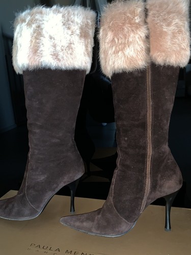 Stivali donna camoscio e - camoscio,