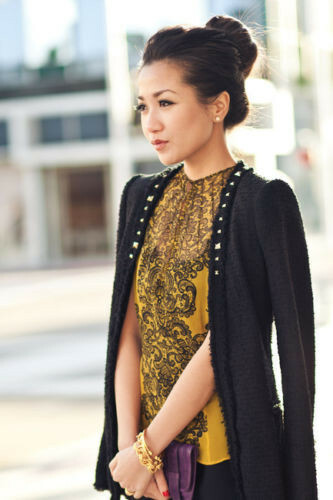Zara blazer boucle tweed - blazer,
