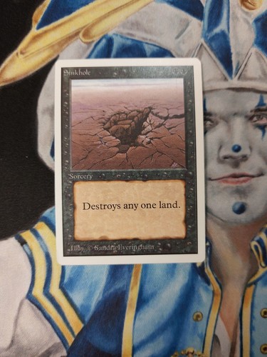 Sinkhole mtg - sinkhole, (misprint)
