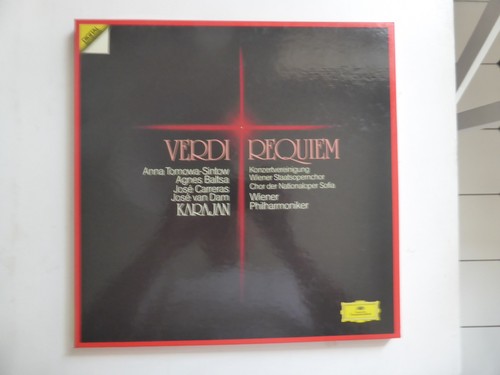 Verdi requiem karajan - 2, lp