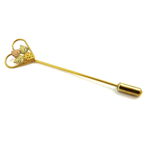 Spilla bavero bastone - , cuore