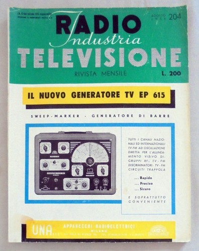 Radio industria televisione - televisione,