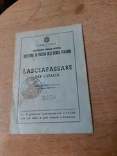 REGIO ESERCITO LASCIAPASSARE