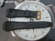 Cinturino orologio plastica vintage Playa anni 60 70 diver subacqueo swiss made ottime condizioni 