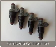 Iniettori Mercedes C180 C200 S202 W124 W202 W210 0000787423 Set originale di 4