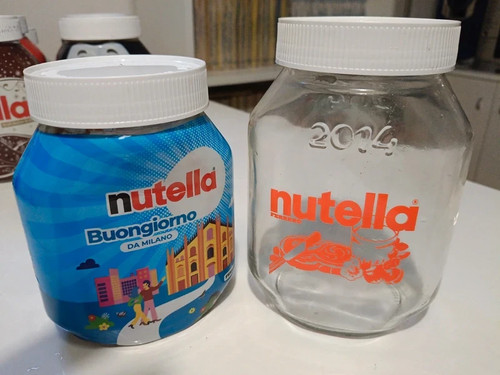 Due barattoli nutella - barattoli,