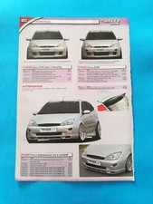 ARTICOLO DI GIORNALE MACCHINA TUNING FORD FOCUS TOLEDO DA COLLEZIONE - (77)