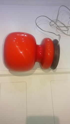 Lampada vetro anni 60 - lampada,