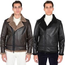 Montone Uomo Giubbotto Chiodo