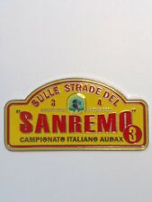 Vespa placca raduno vespistico