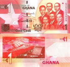 Ghana 1 cedi 2015 P-37f UNC