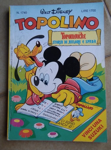 Topolino 1740 del 4 1989 - del, 2/4/1989