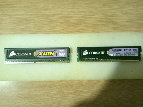 Corsair 1024 kit ddr2 675 - 1024,