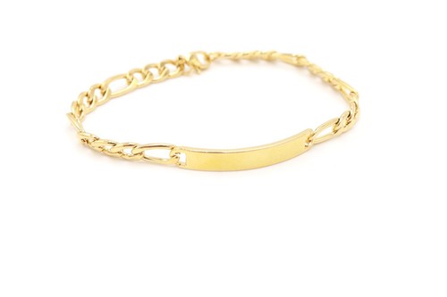 Bracciale fatto mano oro - fatto,
