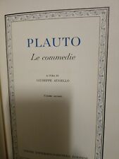 Plauto UTET  1/2/3 le commedie