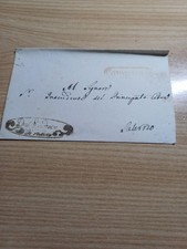 Regno 2 Sicilie 1847 Lettera Da Campagna X Salerno