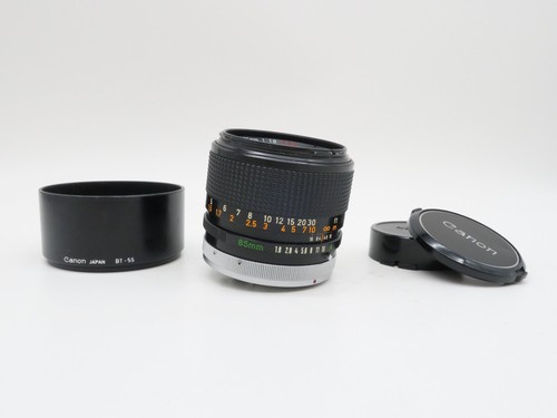 Canon 85mm s c - fd, s.s.c