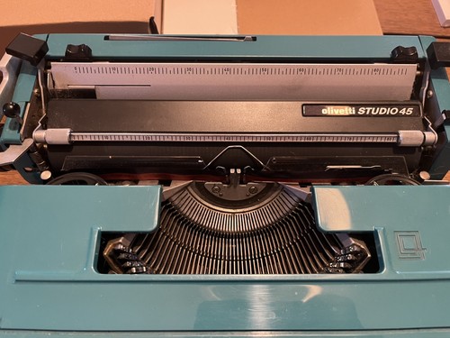 Macchina scrivere olivetti - macchina, da
