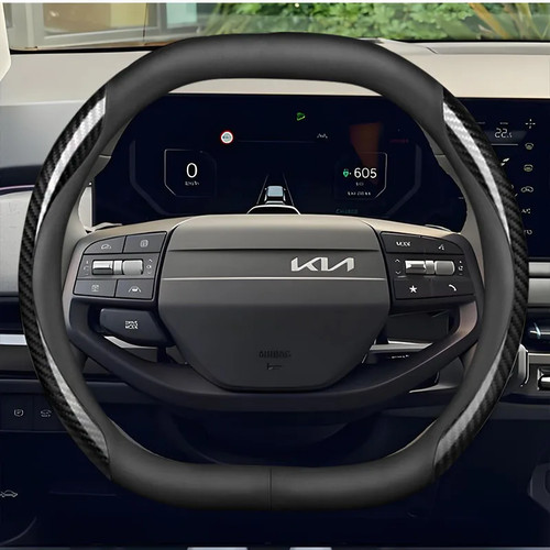 Coprivolante pelle per kia - coprivolante,