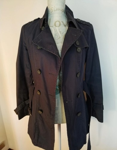 Trench blu benetton - blu,