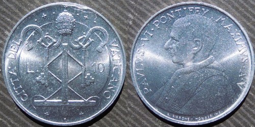 Vatican city lire - city,