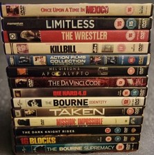 Job Lot 14 x Action dvds