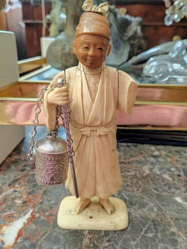 Antica statuetta okimono - antica,