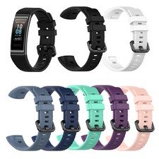Cinturino Orologio Sport Silicone per Huawei Band 3/3Pro/4Pro Ricambio Braccialetto Regno Unito