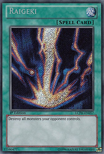 Raigeki scr - yu-gi-oh,,