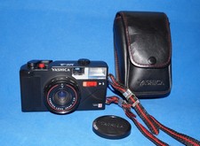 Yashica MF3 Super, tappo, custodia, testata