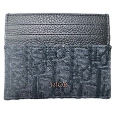 Dior Oblique Card Holder Black