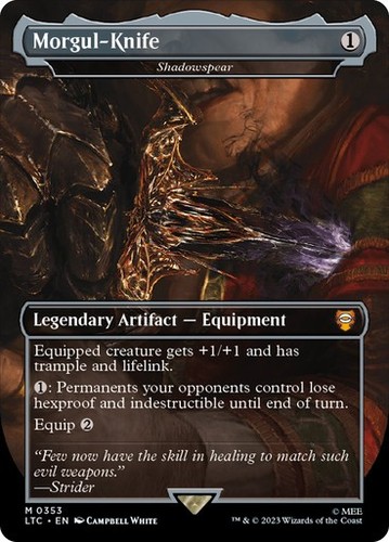 Morgul knife shadowspear - morgul-knife,