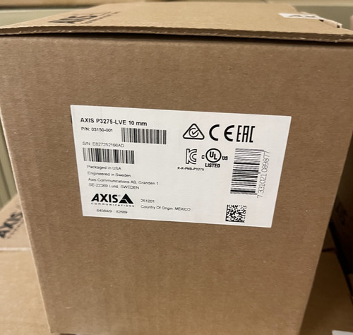 Axis p3275 lve mm - axis,