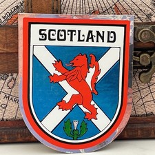 Vintage foil patch scotland - patch,