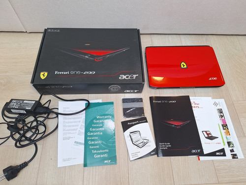 Acer ferrari one - ferrari, netbook