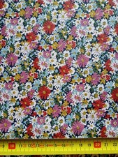 Libby - arancione - floreale