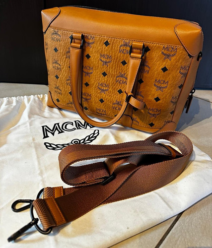 Mcm borsa donna cognac marrone - mcm,