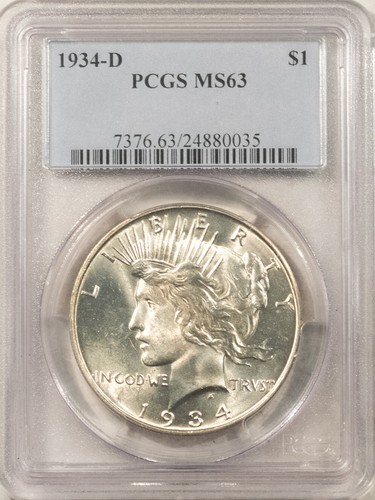 1934 dollaro della pace - $1,