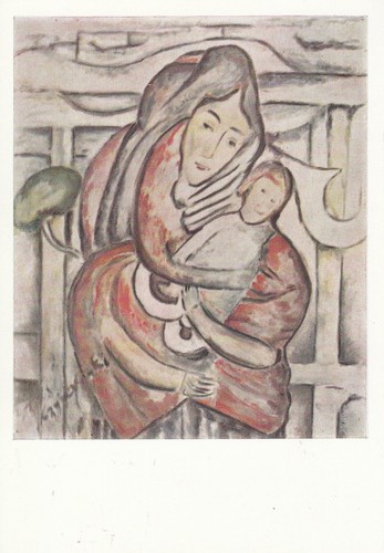 Cartolina arte polacca - cartolina, (3)