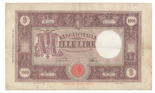 1000 lire grande - 1000, (