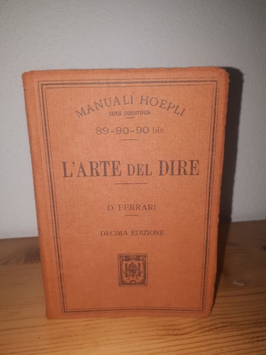 Ferrari arte del dire - d.,
