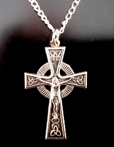 Collana croce gesù cristo - gesù,