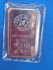 lingotti argento puro  Mariovilla