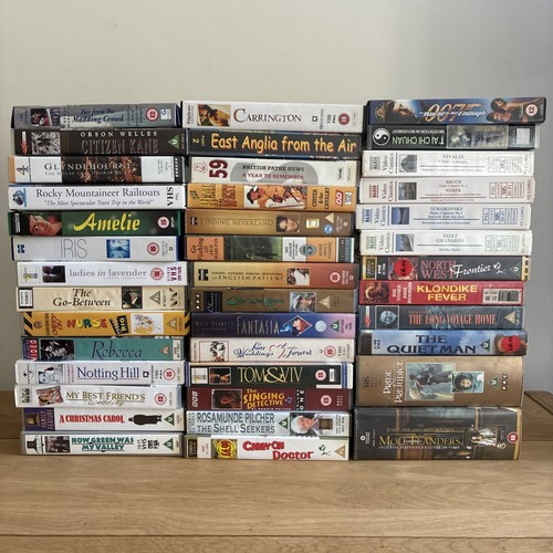 Job lot bundle vhs - job, of