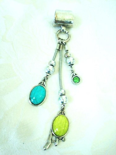 Porta sciarpa tono - , argento