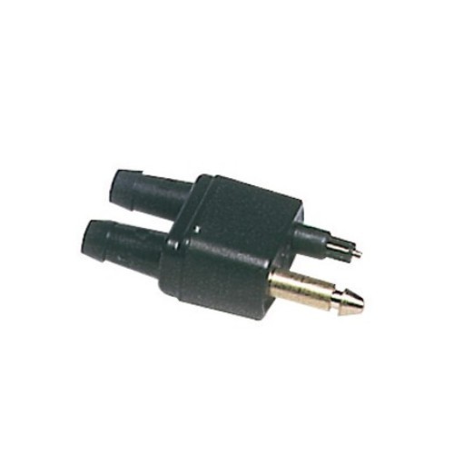 Connettore carburante doppio