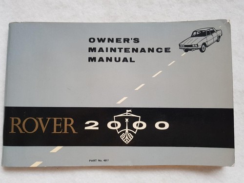 Rover 2000 automatic - rover, sc/tc/automatic